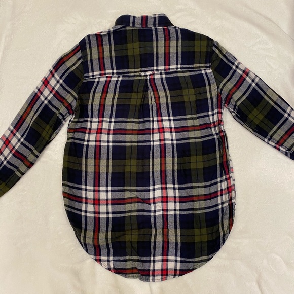 American Eagle ⭐️2/$25⭐️ green/red/navy flannel - Picture 6 of 7